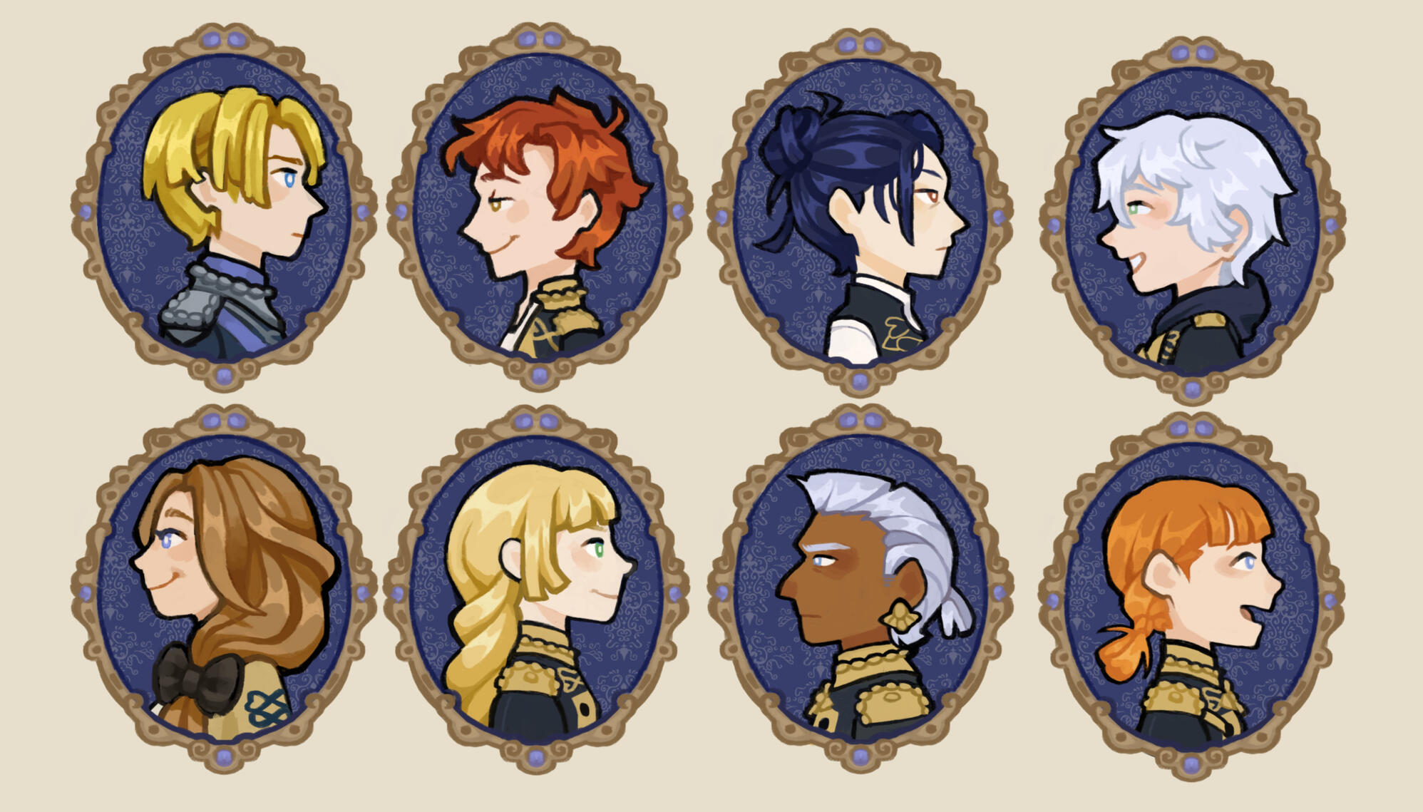 Spot art for the ''Guiding Stars'' zine.